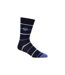 Pack of 3  Mens raphous socks  black/blue Duck and Cover-3