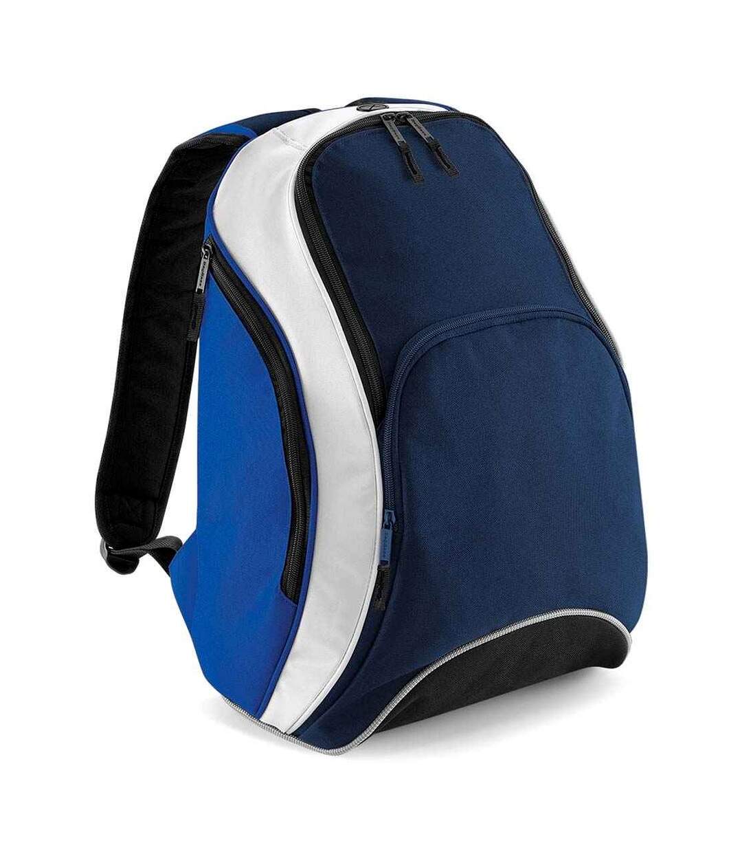 Sac à dos teamwear taille unique bleu marine / bleu roi vif / blanc Bagbase-1