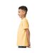 T-shirt enfant jaune pâle Gildan-3
