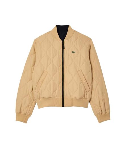 Blouson Aviateur Homme Noir Beige Lacoste