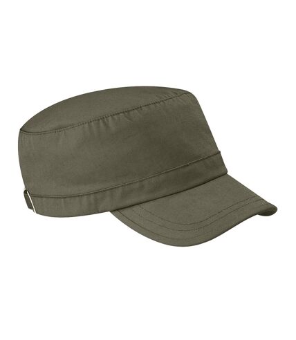 Casquette armée 100% coton adulte unisexe vert olive Beechfield