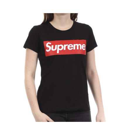 T-shirt Noir Femme Supreme Grip Sofy - S