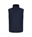 Mens Classic Soft Shell Jacket Dark Navy Clique-1