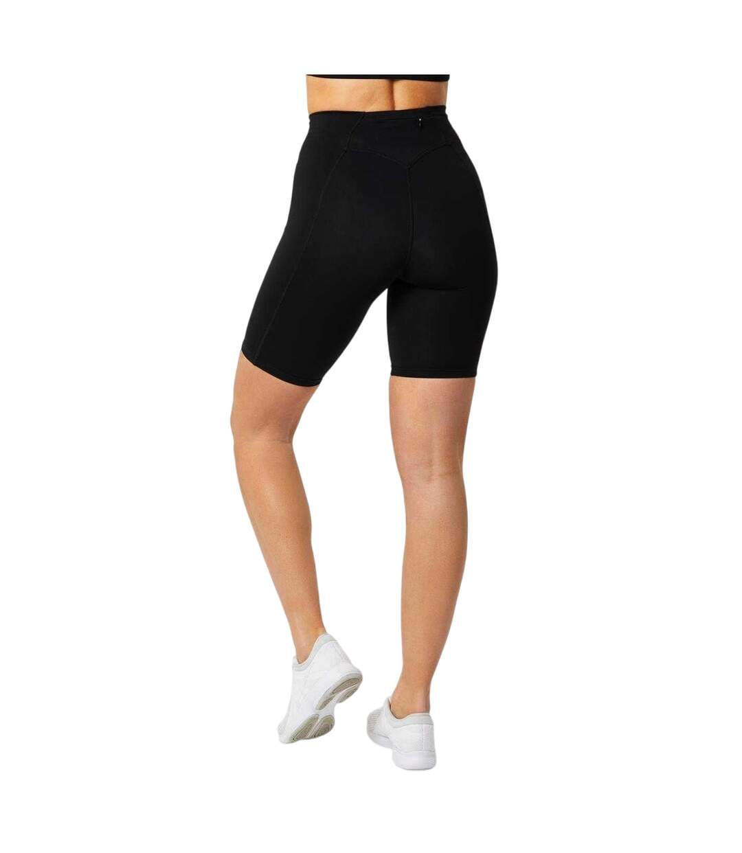 Womens/ladies Moisture Wicking Cycling Shorts Black USA-2
