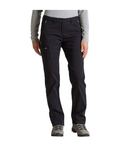 Womens/ladies kiwi pro stretch trousers black Craghoppers