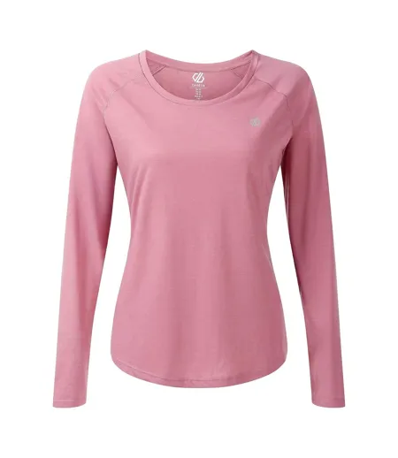 Womens/ladies Serenity Long-sleeved T-shirt Dusty Orchid Dare 2B