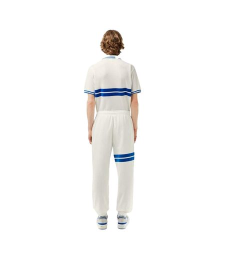 Mens Regular Jogging Bottoms Cream Lacoste
