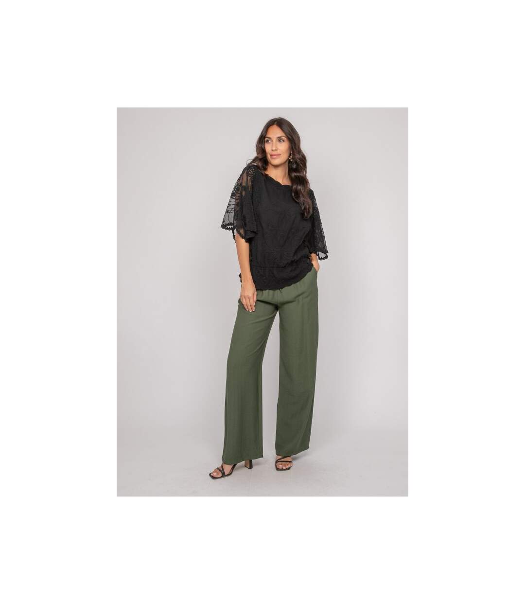 Top manches papillons broderie FLEURETTE - Dona X Lisa-4