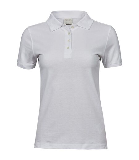 Polo femme blanc Tee Jays