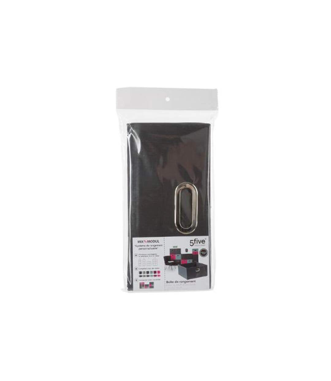 Boîte de Rangement Pliable Premium 15x31cm Gris Anthracite-2