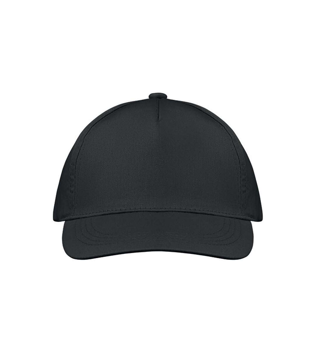 Buzz 5 Panel Baseball Cap Black MidOcean-4