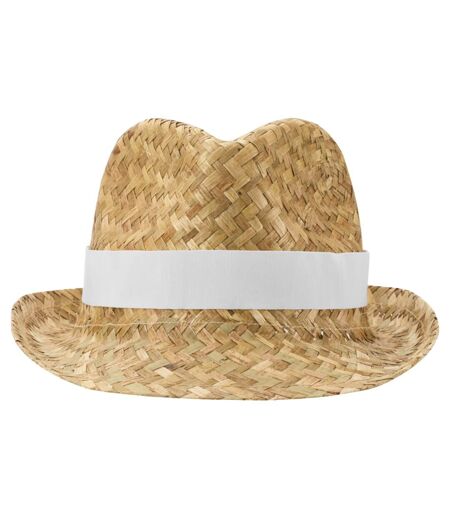 Chapeau d´été pricus adulte naturel / blanc Floso