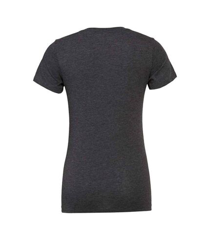 Bella + Canvas Womens/Ladies The Favourite Heather T-Shirt (Dark Grey)