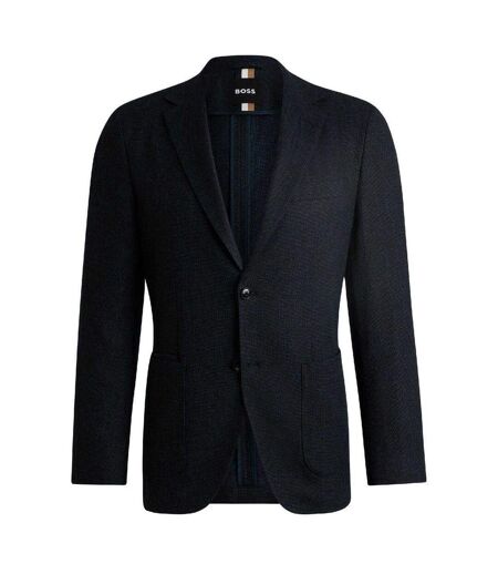 Blazer Officiel Motif/style Chevrons C Jaye Homme Bleu Foncé Boss