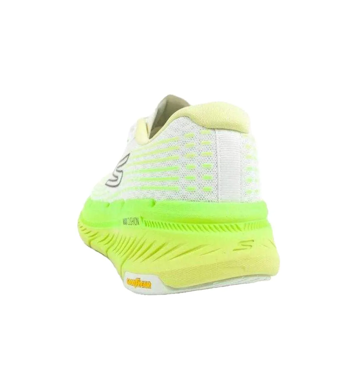 Baskets Max Cushioning Premier Homme Blanc Vert Skechers-2