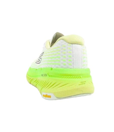 Baskets Max Cushioning Premier Homme Blanc Vert Skechers