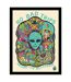 Killer Acid - Poster encadré NO BAD TRIPS (Multicolore) (40 cm x 30 cm) - UTPM8970