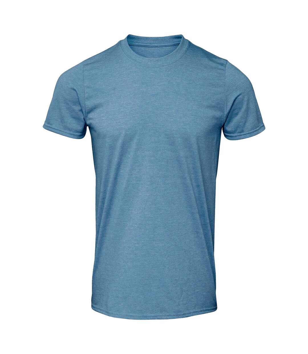 T-shirt Manches Courtes Softstyle Homme Gris Foncé Chiné Gildan-2