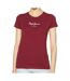 T-shirt Rouge Femme Pepe jeans New Virginia