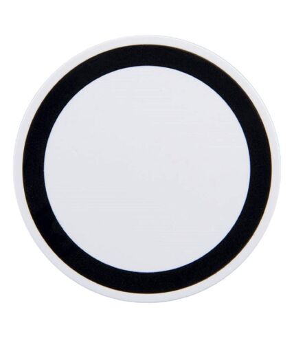 Bullet Wireless Charger Pad (White/Solid Black) (6.96 cm) - UTPF1710