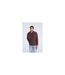 Prague Polaire Demi-zip Homme Marron Animal-1