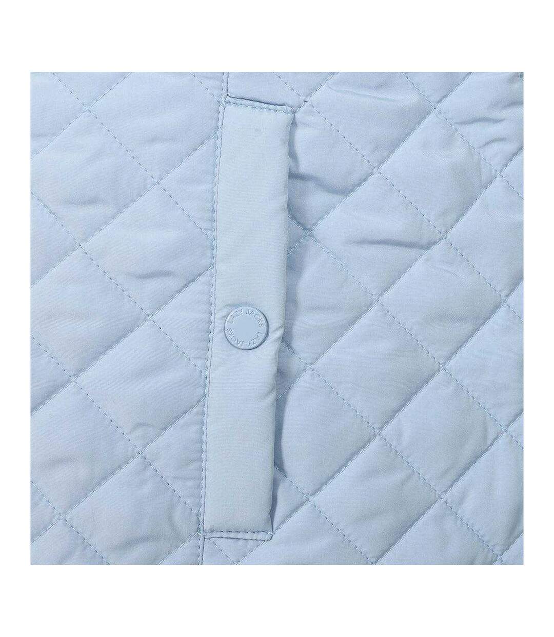 Womens/ladies Quilted Gilet Sky Lazy Jacks-3