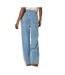 Jean droit bleu femme kaporal song-2