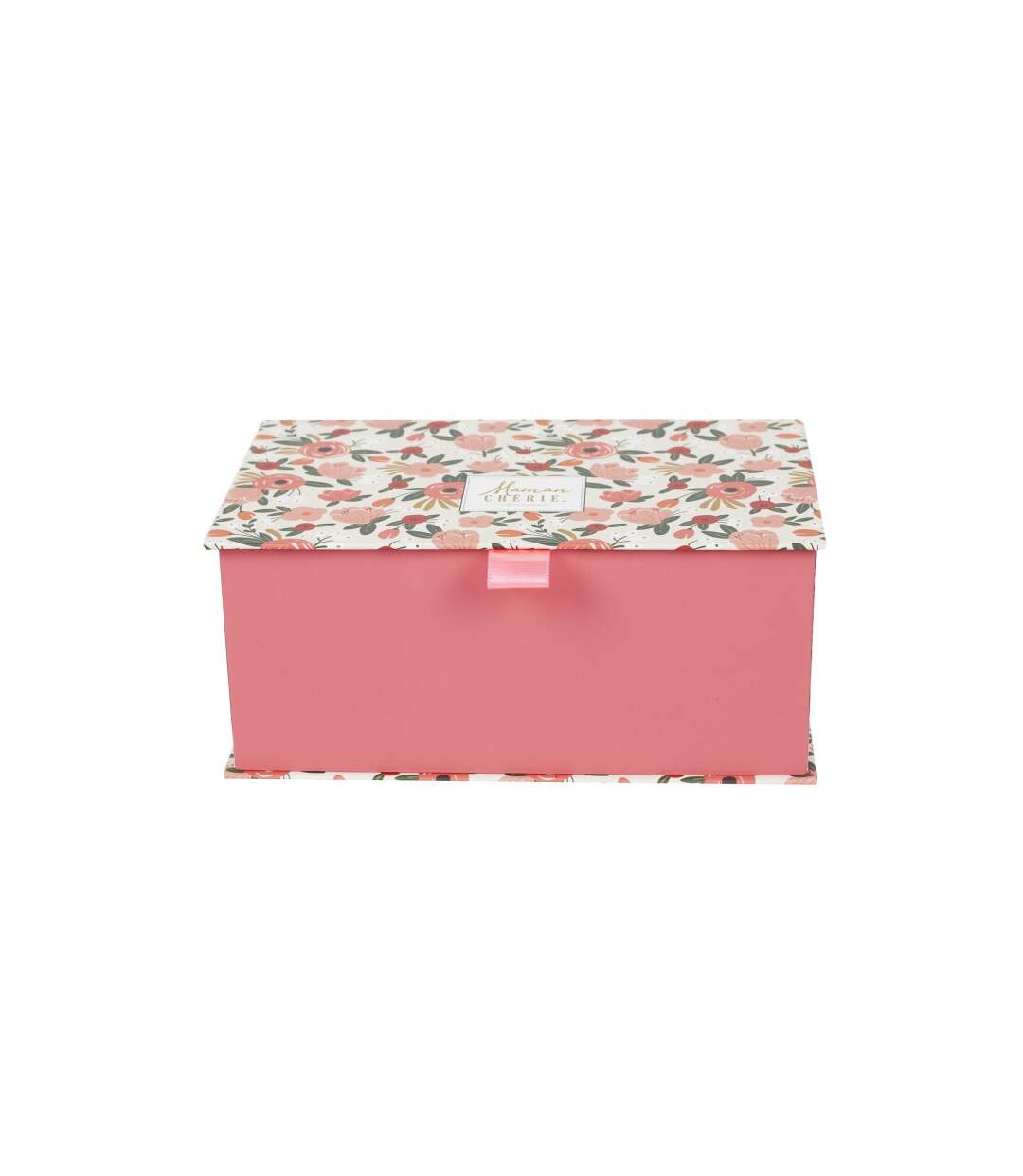 Coffret 2 Bougies Parfumées Maman Chérie 8cm Rose-2