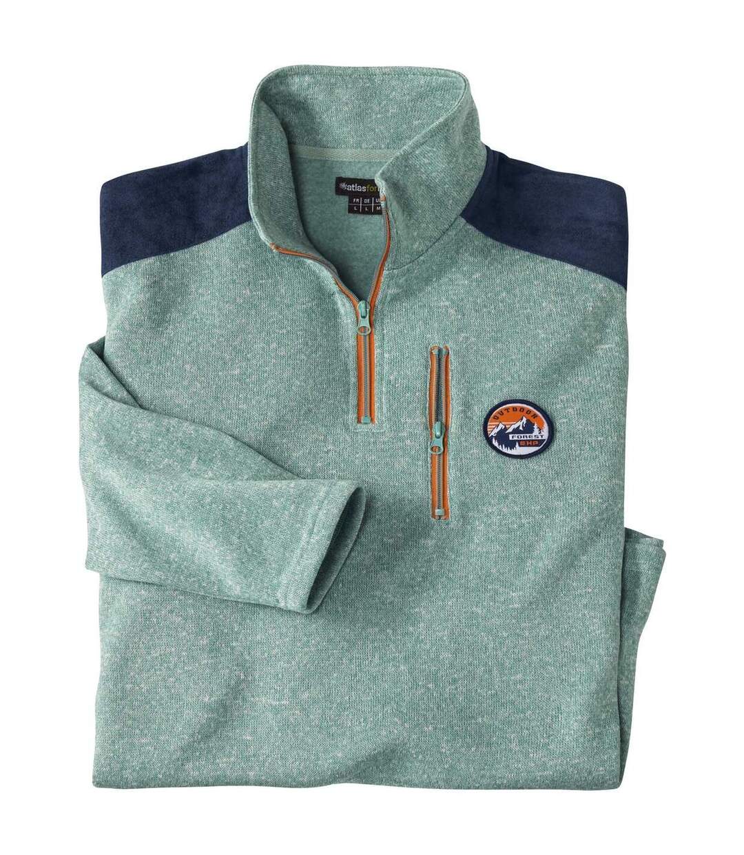 Pull homme vert Atlas For Men-1