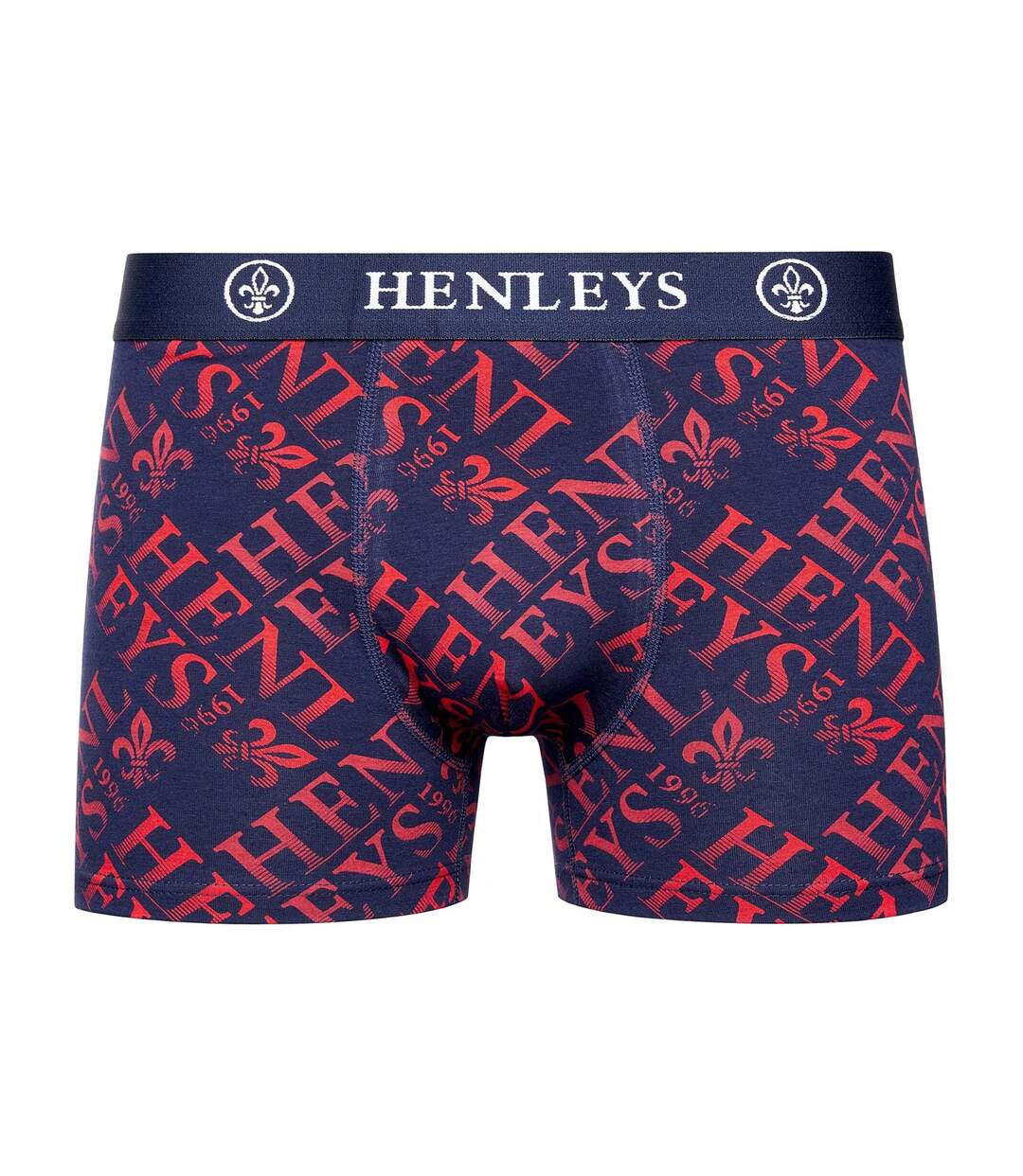 Boxers rutling homme bleu marine Henleys-4