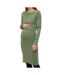 Robe Verte Femme Mamalicious June - L