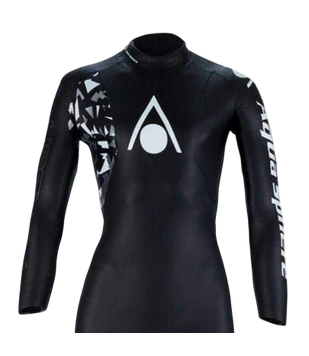 Combinaison De Plongée Intégrale Motif/style Imprimé Graphique Femme Noir Imprimé Aquasphere-4