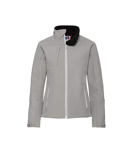 Veste Softshell Bionic Femme Beige Gris Russell