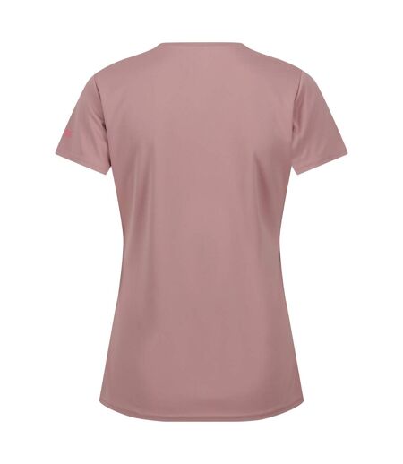 Regatta - T-shirt FINGAL - Femme (Mauve clair) - UTRG9474