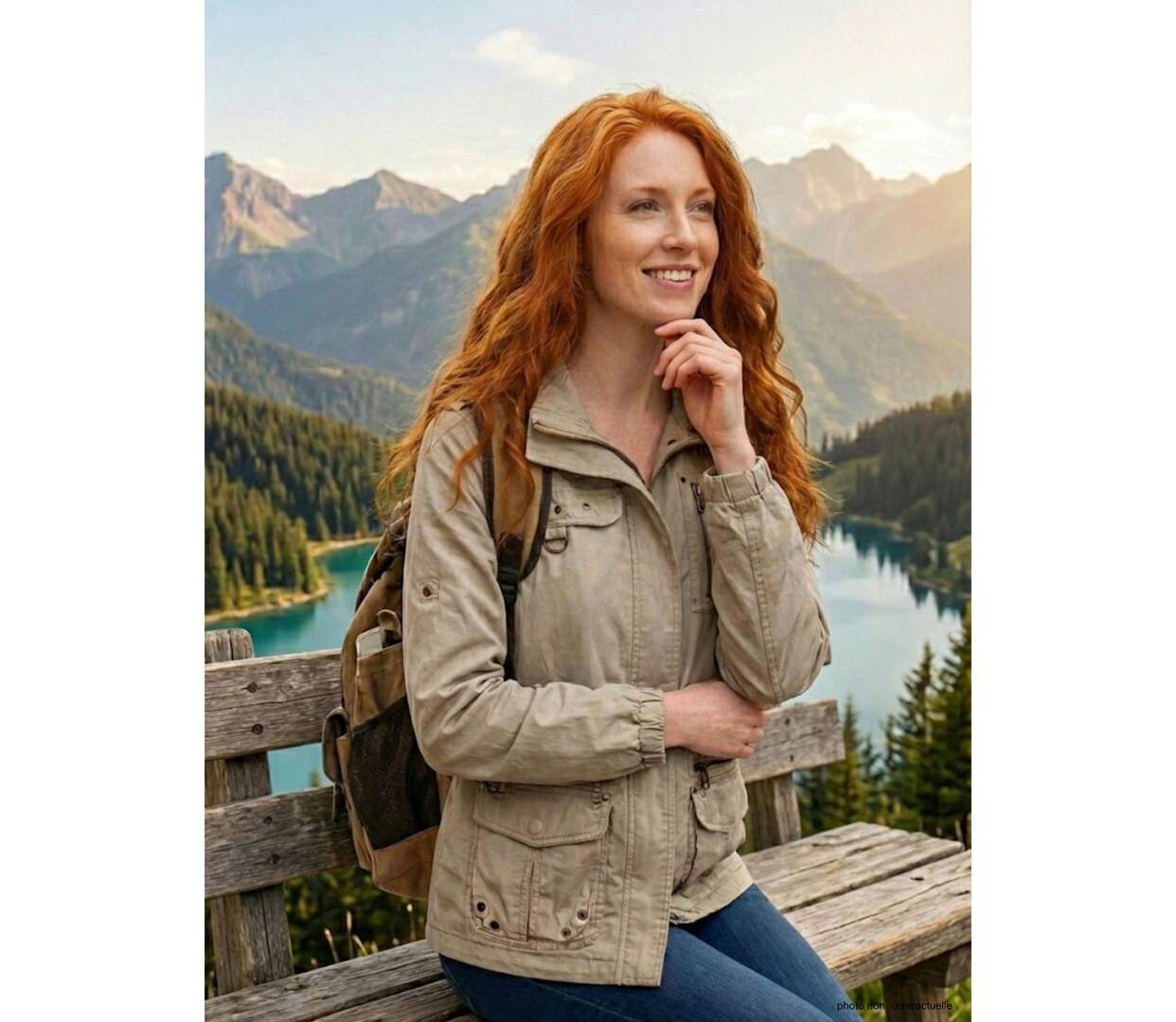 Veste Saharienne Femme Mayflower NancyB Beige-4