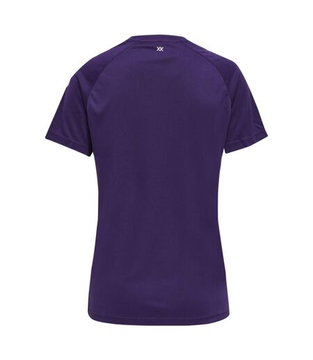 T-shirt Core Xk Femme Blanc Hummel