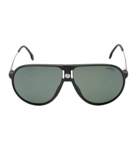 Mens Matte Polarised Sunglasses One Size Green Carrera
