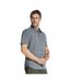 Mens go walk air short-sleeved shirt black/charcoal Skechers-3