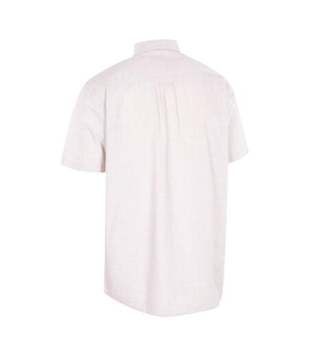 Trespass Mens Basham Woven Shirt (Oatmilk) - UTTP5994