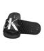 Claquettes Motif/style Logo Adulte Noir Calvin Klein-4