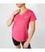 Womens/ladies T-shirt Charcoal Slazenger-2