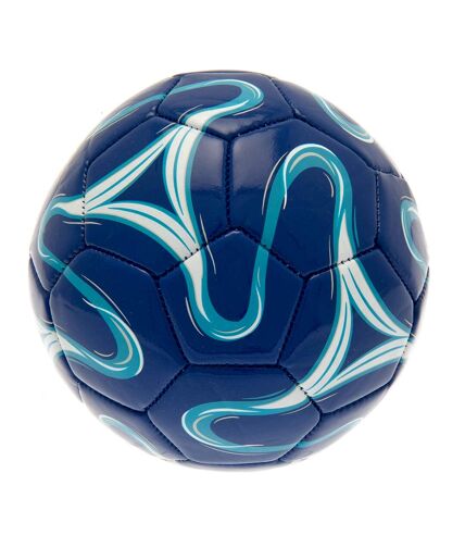 Chelsea FC - Ballon de foot COSMOS (Bleu roi / Blanc / Bleu clair) (Taille 5) - UTTA9584