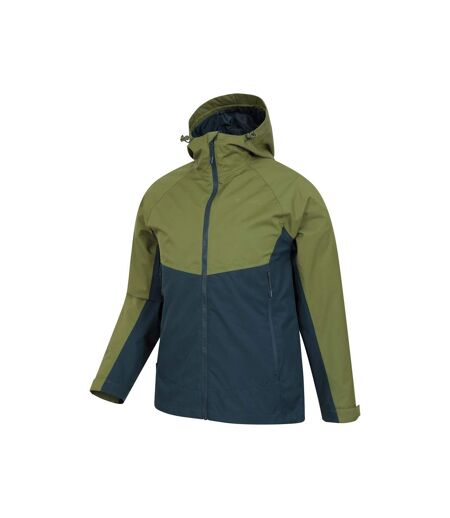 Mens Verge Extreme Waterproof Jacket Green Mountain Warehouse