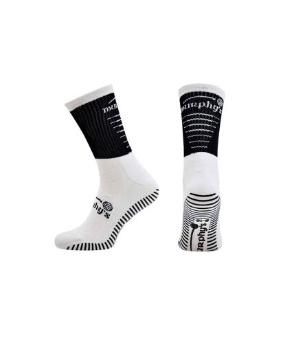 Unisex adult pro mid gaa socks black/white Murphys