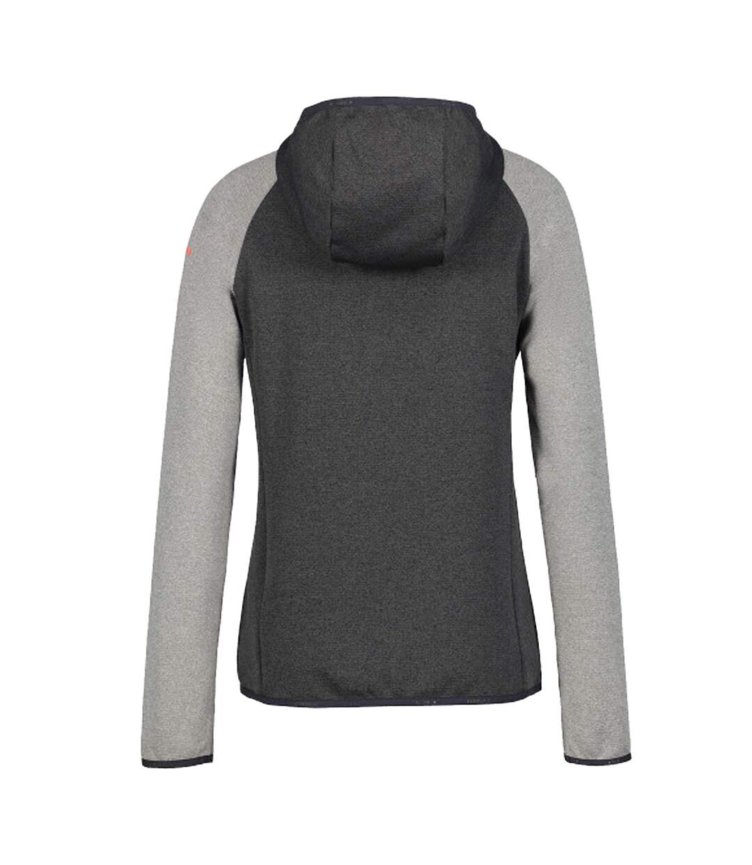 Sweat À Capuche Manches Raglan Femme Gris Icepeak-2