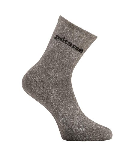 Lot de 6 Paires de chaussettes  femme à paillettes osé Peste Twinday
