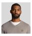 Pull Merino Homme Gris Lyle & Scott-4