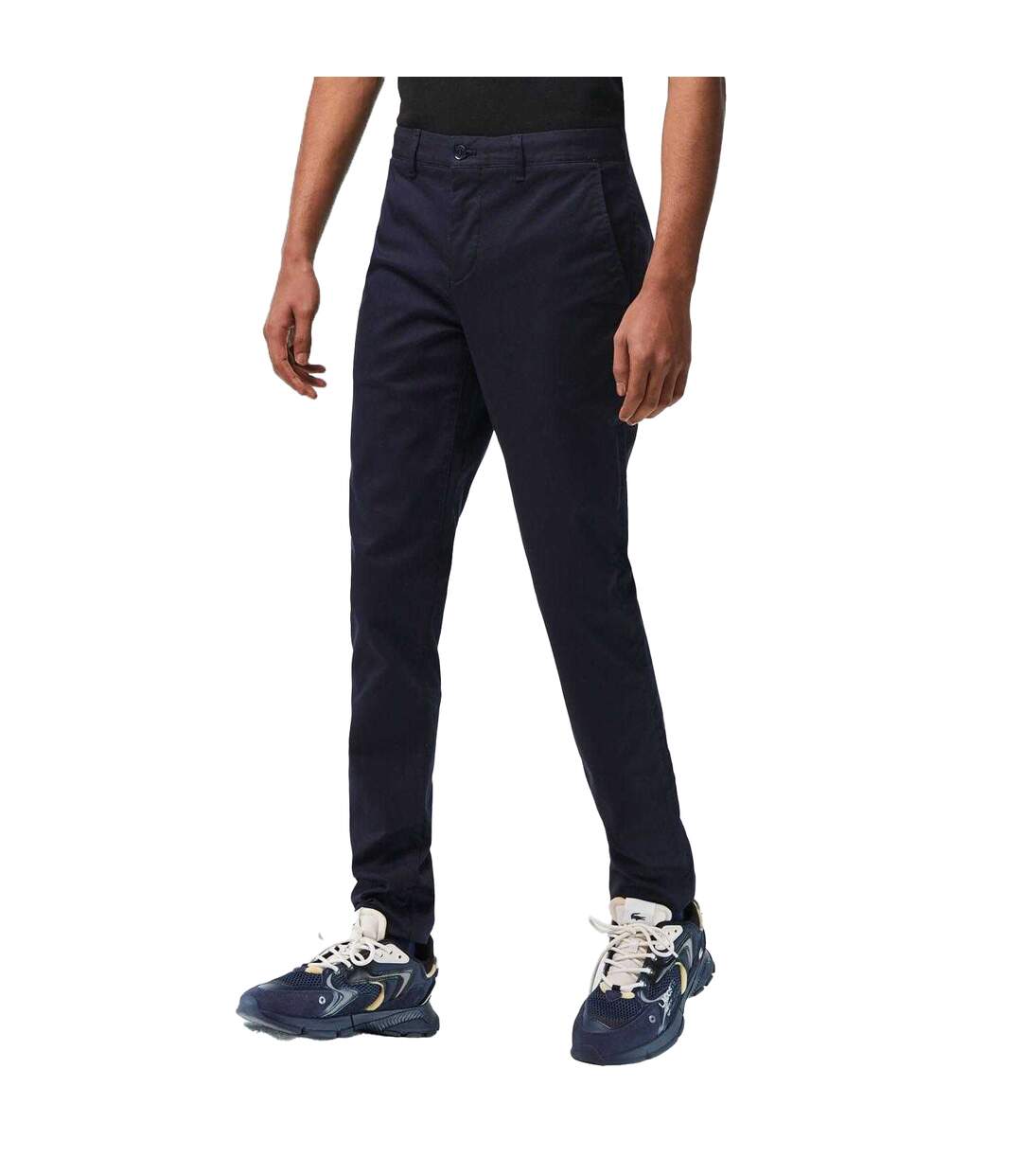 Chino Homme Bleu Marine Lacoste-1