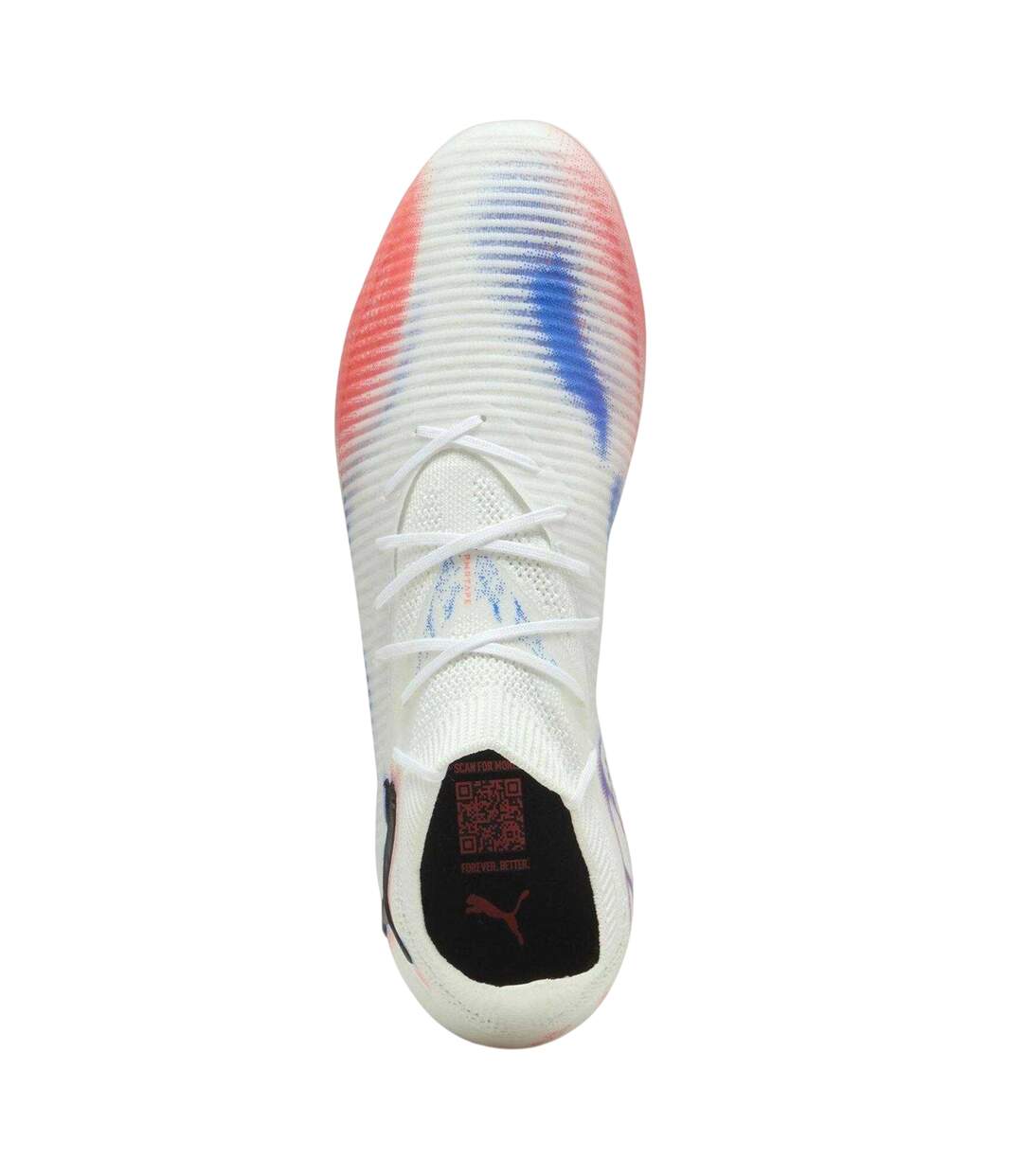 Mens Future 8 Pro Firm Ground Football Boots  White Puma-3