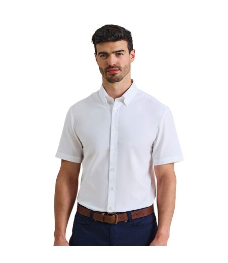Chemise Habillée Manches Courtes Supreme Homme Blanc Premier